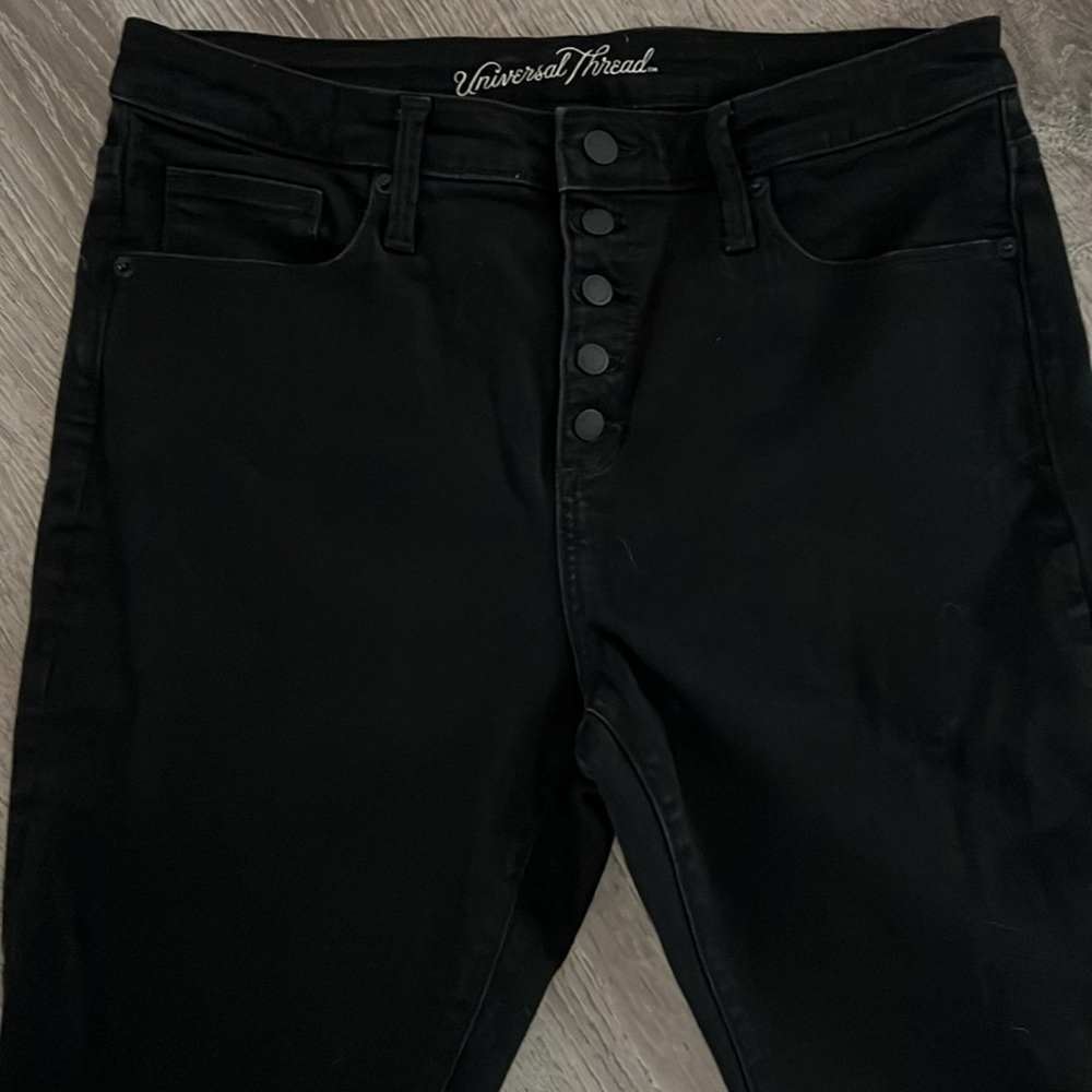Universal Thread High Rise Flare Button Fly Jeans. - image 2